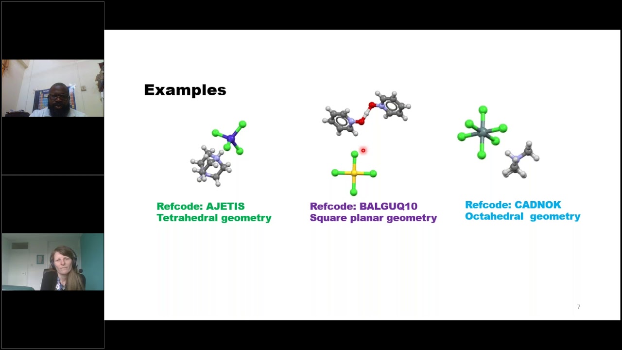 Samuel Tetteh – Use of the CSD for teaching and research at the Department of Chemistry