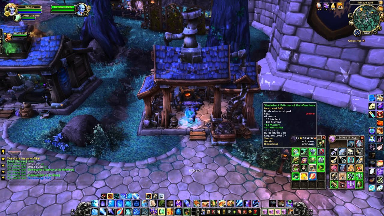 What are loots while opening 15 Big Crates of Salvage
