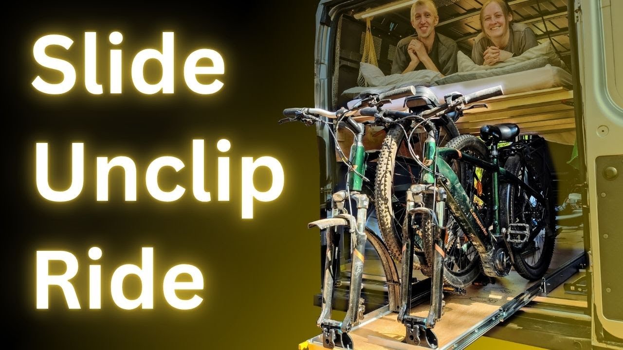 DIY E-Bike Storage Drawer | Simple, Secure & Strong Camper Van Setup: JTU 8