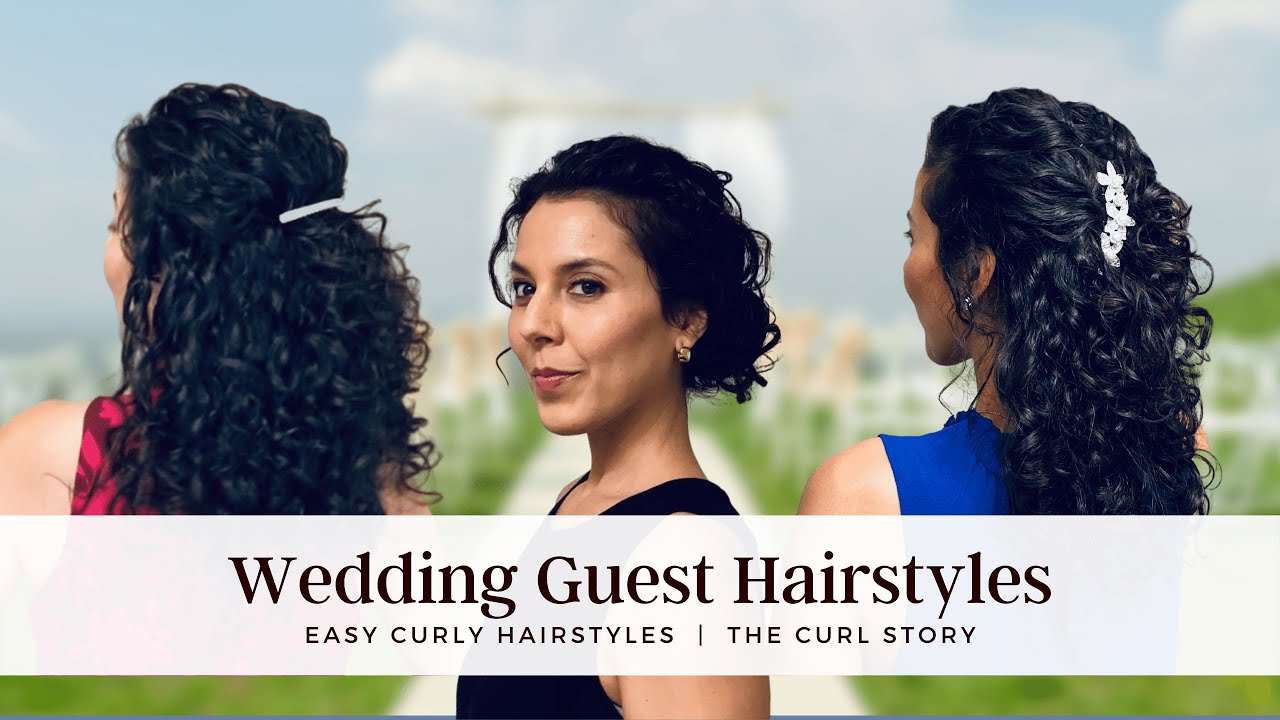 5 Stress-Free Wedding Guest Hairstyles for Curly Hair