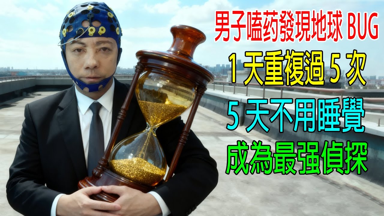 男子嗑藥發現地球BUG，1天重複過5次，5天不用睡覺，成為最强偵探！