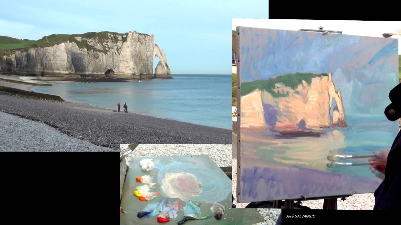 José SALVAGGIO plein air painting 37 Oh, sea