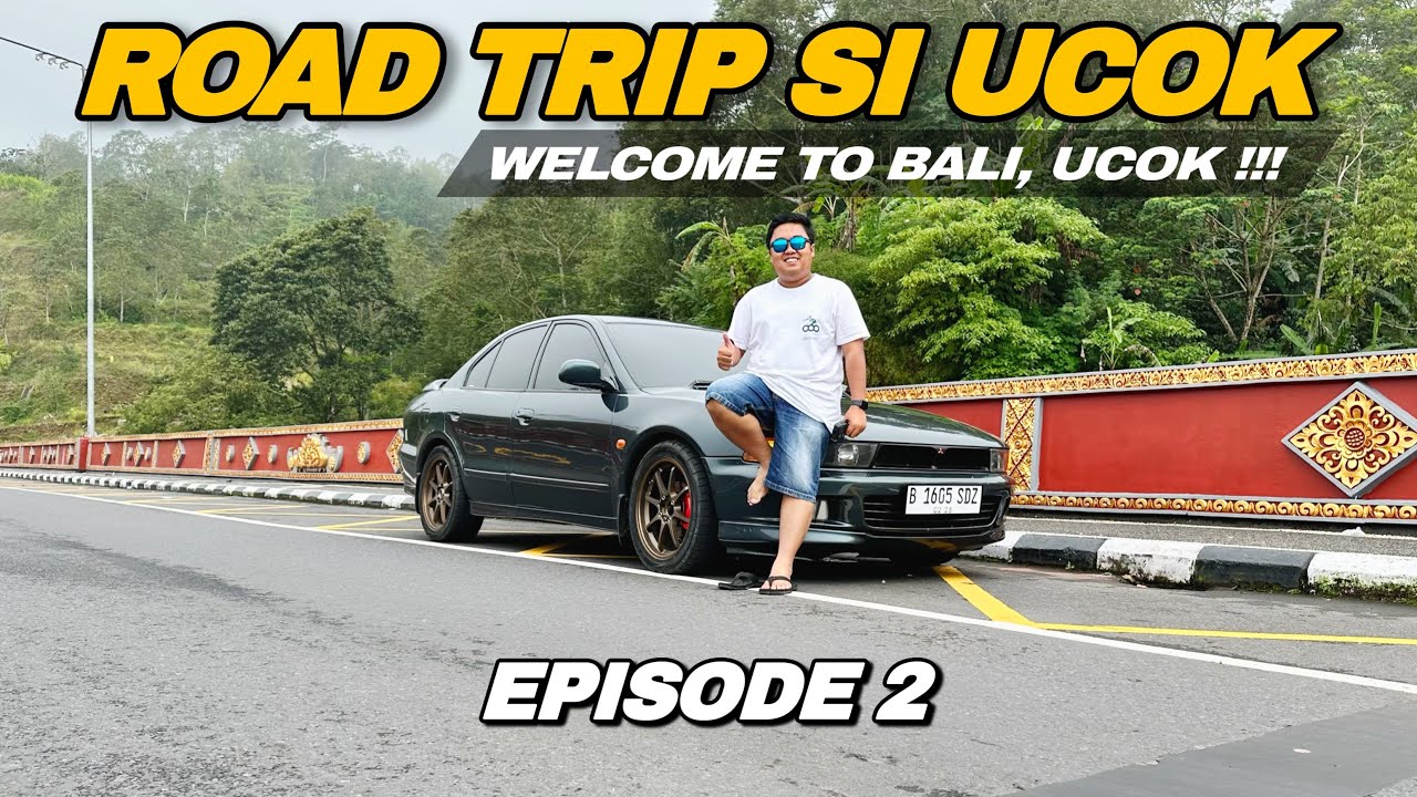 EPISODE 2 ROAD TRIP JAKARTA - SUMBAWA NAIK MOBIL TUA MITUBISHI GALANT HIU | SI UCOK SAMPAI BALI ‼️