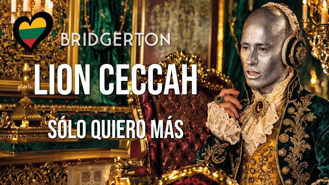 🇱🇹 LION CECCAH - Sólo Quiero Más (Lithuania #Eurovision2026 - Bridgerton Style Cover) ✨🏛️