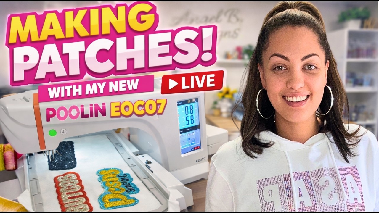 Poolin EOC07 | Le'ts Make Some Patches With This New Machine!