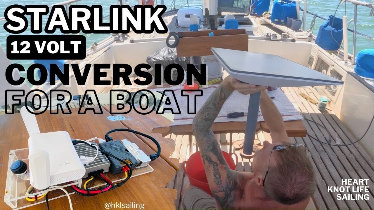 Переоборудование лодки на 12 вольт с помощью Starlink | Эпизод 139