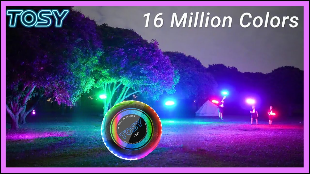 Découvrez le Disque Volant TOSY – Ultra Précis et Lumineux ! 🔥