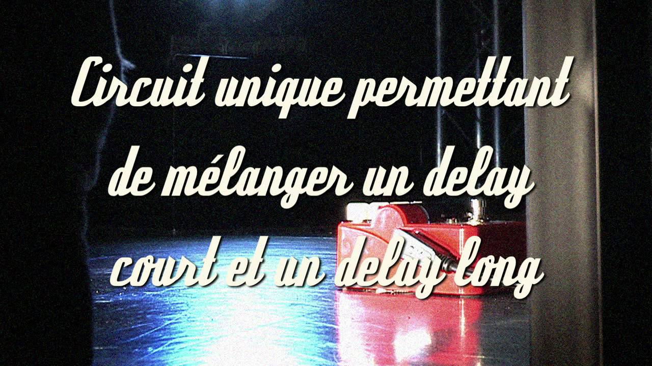 D&eacute;mo VOX DOUBLE DECA DELAY p&eacute;dale d'effets analogique Tone Garage ( La Boite Noire )