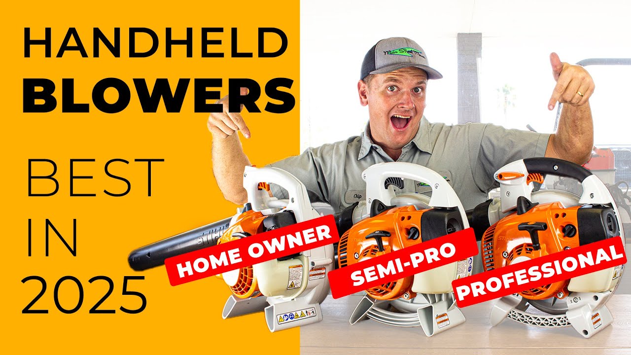 Сравнение лучших ручных воздуходувок — серия STIHL BG | Какая из них лучше?