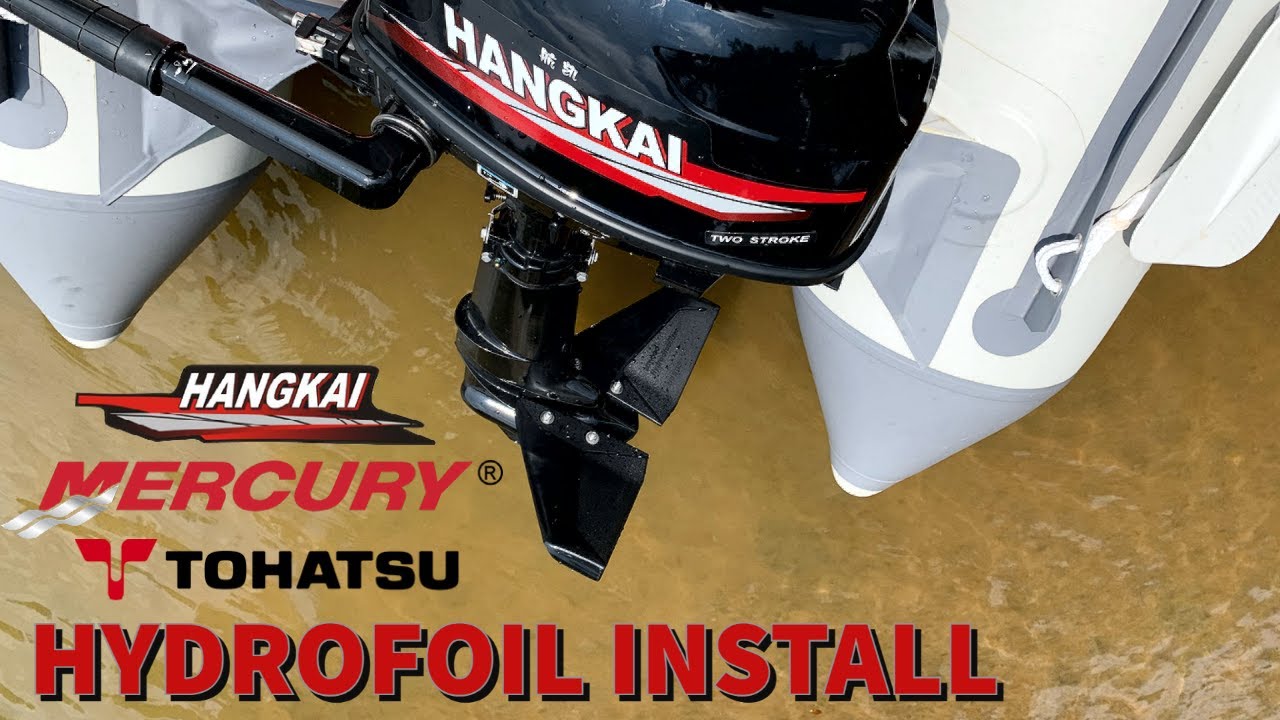Installing a Hydrofoil on an Outboard