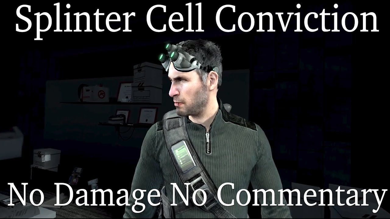 Splinter Cell Conviction Realistic No Damage All Missions (No Commentary)