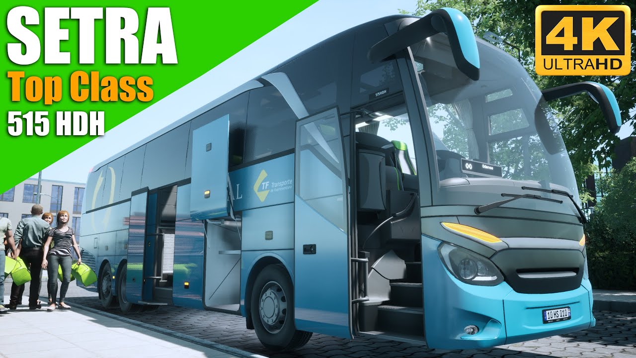 YENİ SETRA TOPCLASS 515 HDH İLE MİNİ OTOGARA GİRİYORUZ | FERNBUS SIMULATOR !!