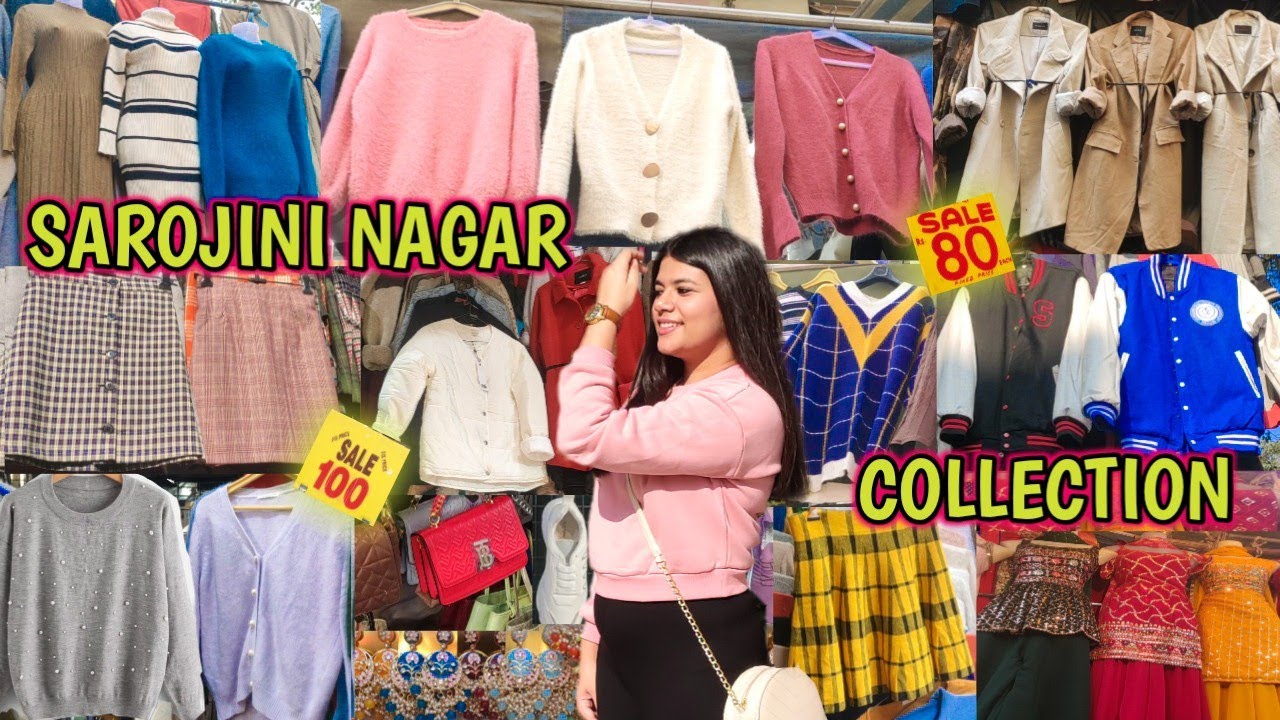Sarojini Nagar Market Latest Winter Collection | Sweaters, jackets at ₹100 | Best Shops of Sarojini