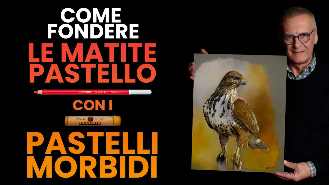 Come fondere i pastelli morbidi con le matite pastello