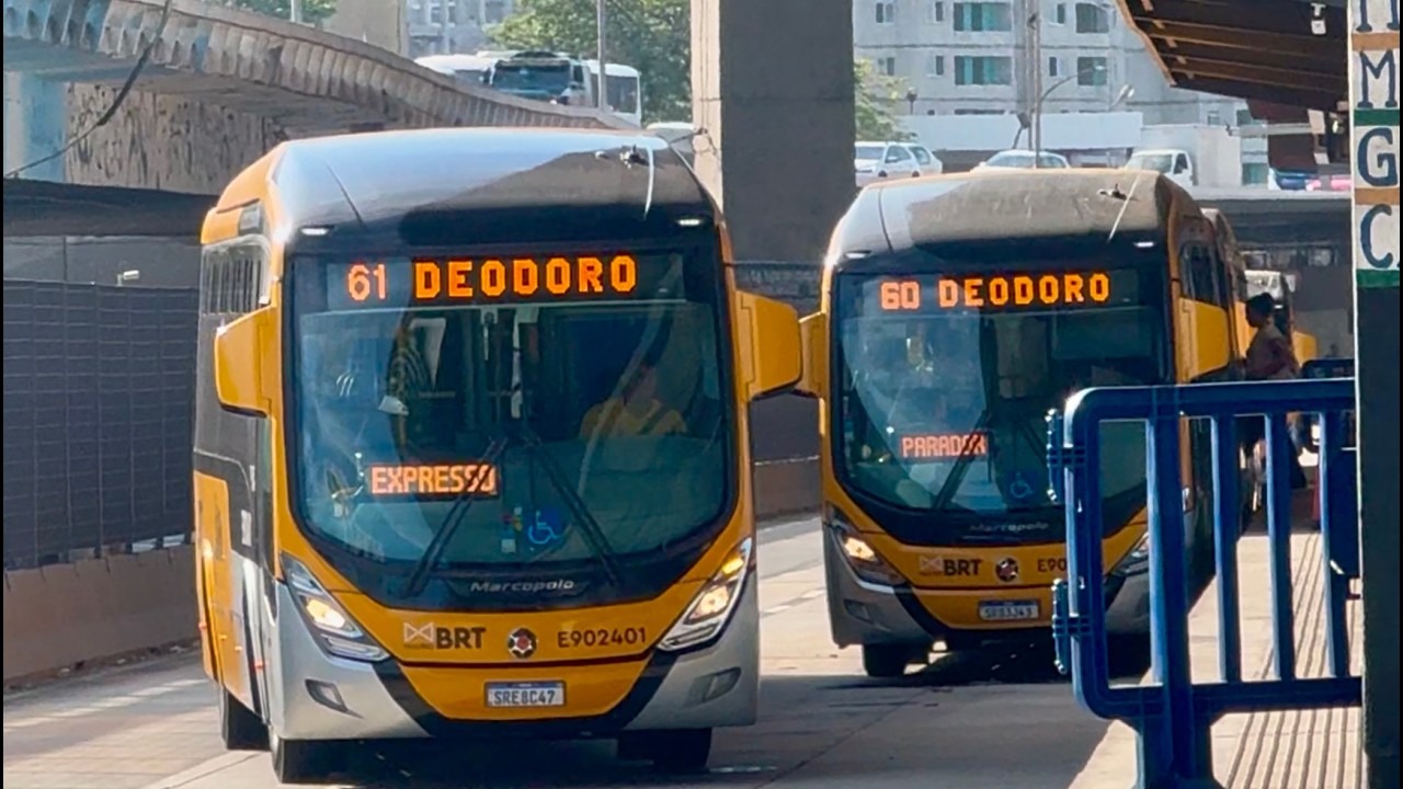 BRT Mobi-RIO | Linha 61 - Do Terminal Gentileza ao terminal Deodoro (Expresso - Pico matutino)