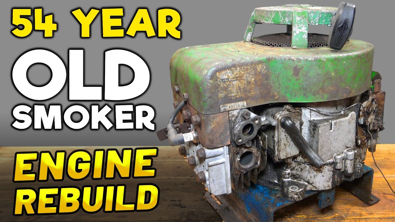 RARE 54 YEAR OLD ENGINE RESTORATION