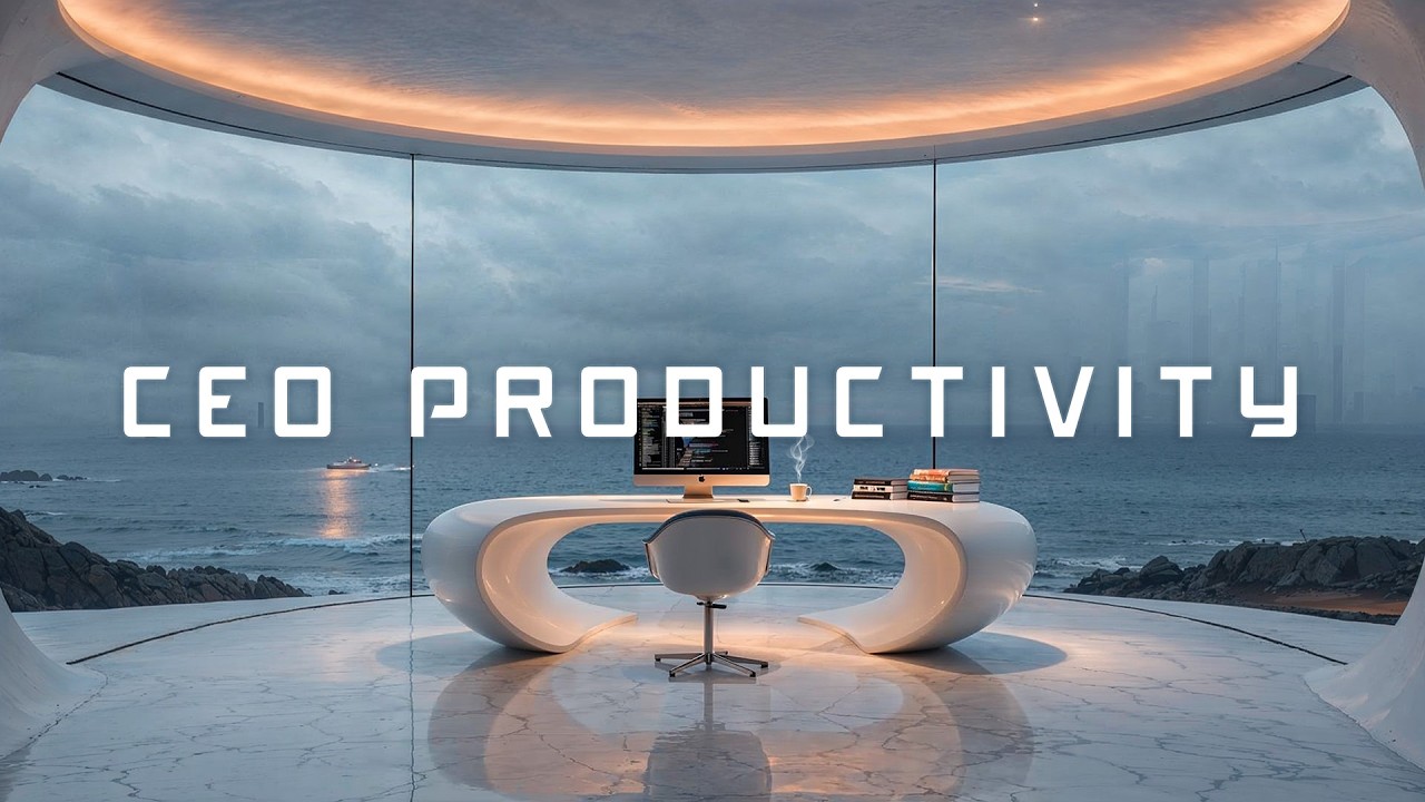 Morning Productivity Music for Deep Work | CEO Mode
