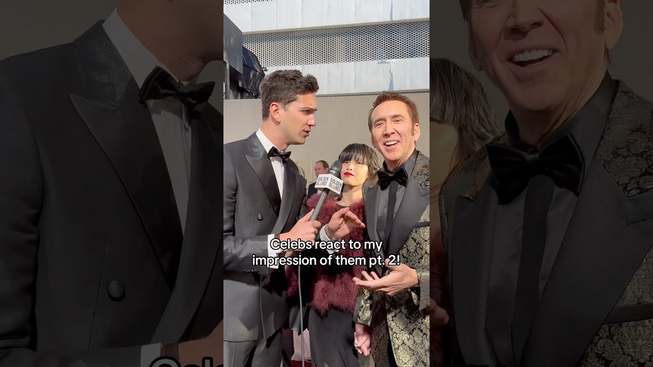 Celebrities react to my impression of them pt. 2!