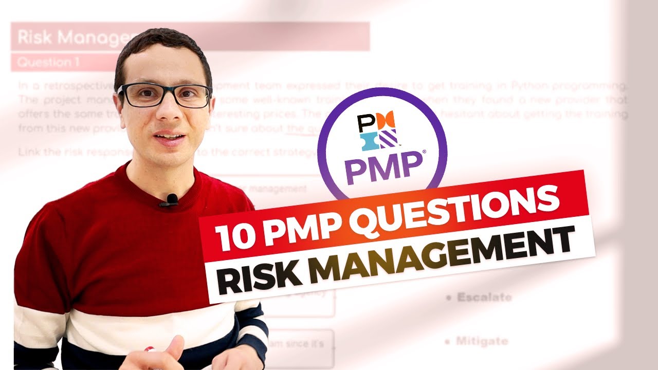 10 PMP Practice Questions - Risk Management Questions with Answers & Detailed Explanations [2024]