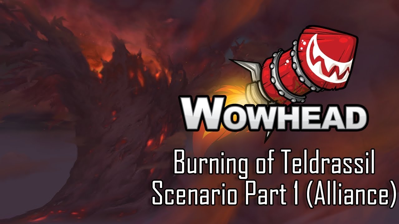 Burning of Teldrassil Scenario Part 1 Early BFA Alpha