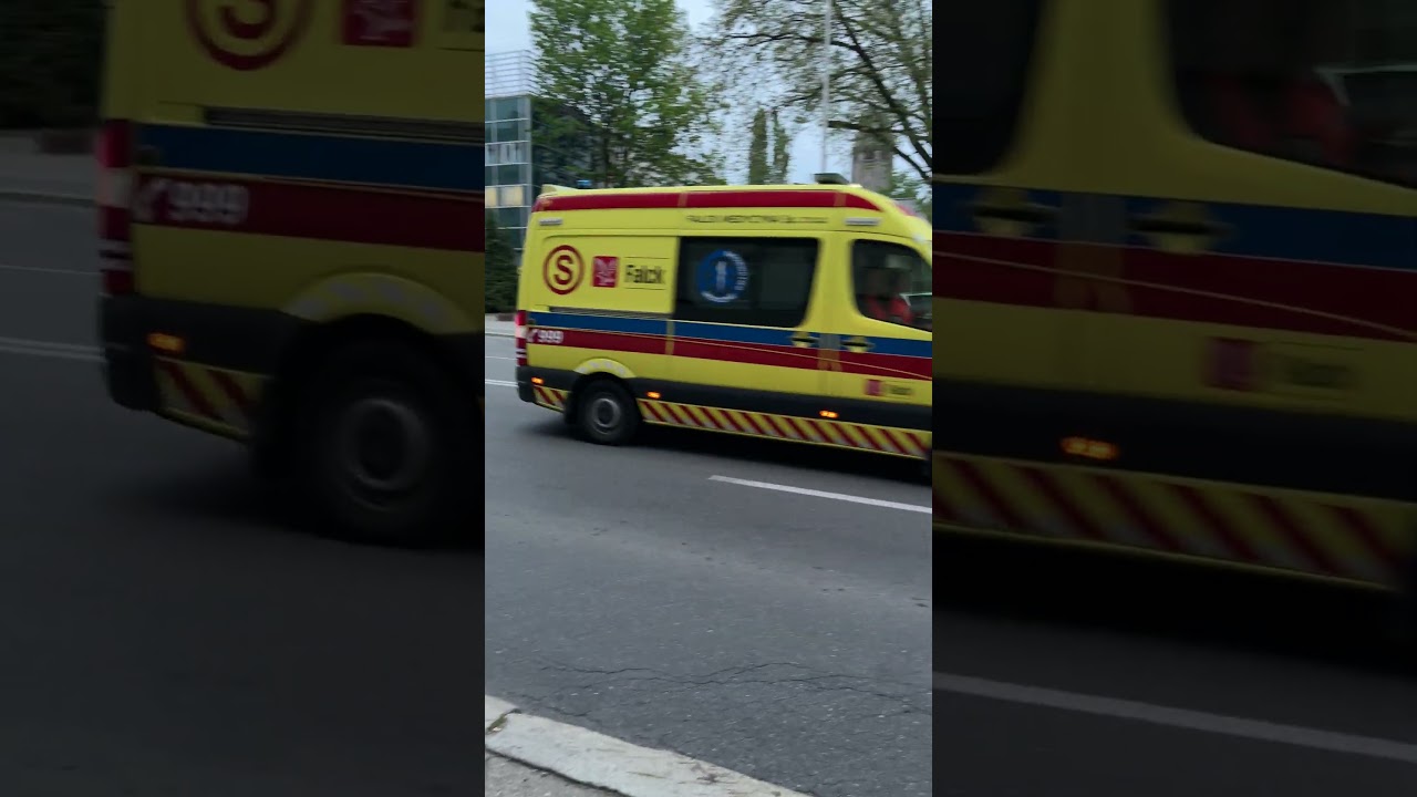 #5 ALARMOWY PRZEJAZD ZTM FALCK #Opole #paramedic #ambulans #ems #emergency