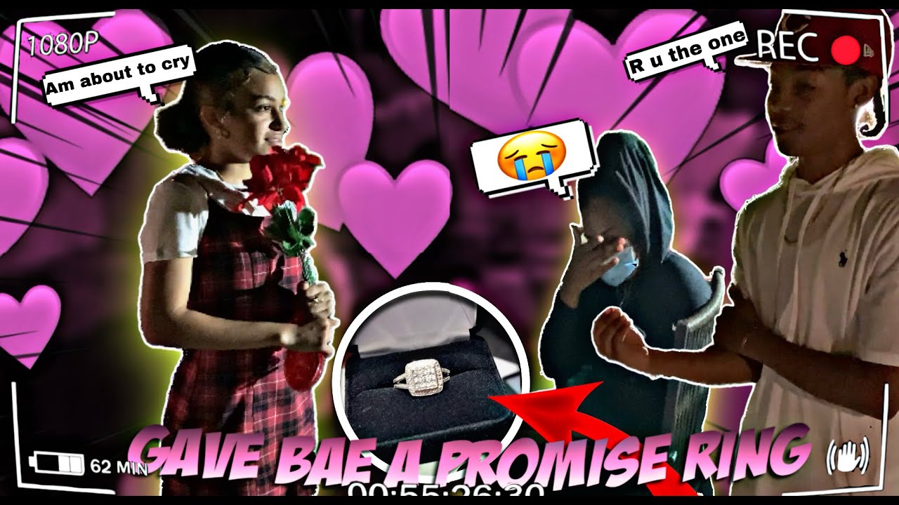 I GAVE BAE A PROMISE RING ( Her and Her Mom Cried