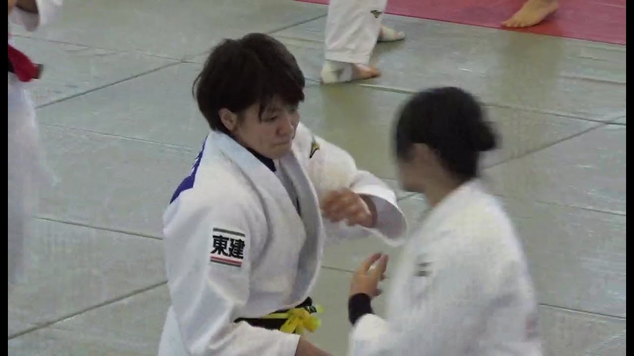 63kg級 田代未来 乱取り／柔道女子日本代表 強化合宿