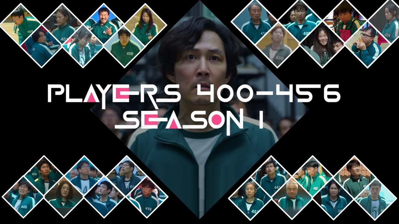 Players 400-456 Elimination Order (Season 1)