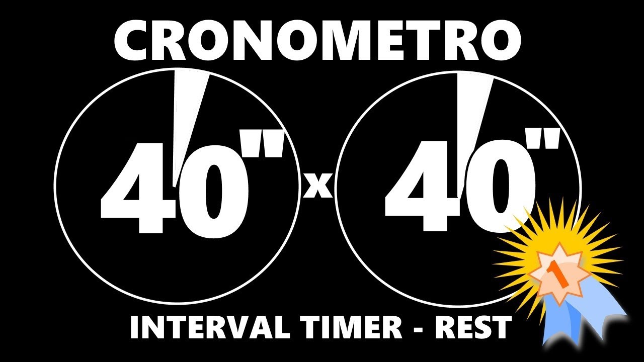 cronometro 40 segundos 40 descanso
