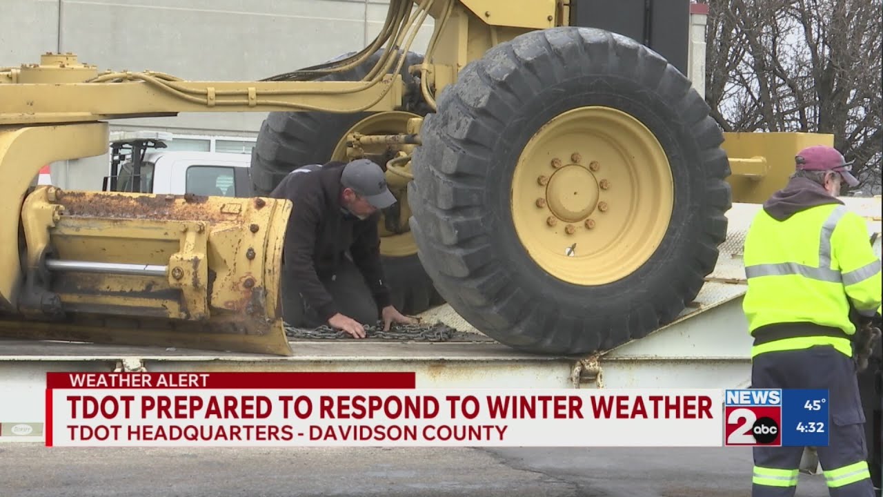 TDOT ready to respond to winter weather in Middle TN