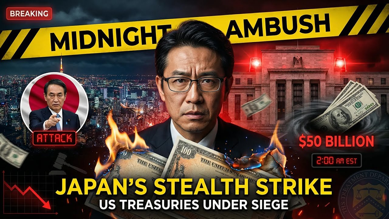 The $50B Midnight AMBUSH: Japan's Stealth Attack on US Treasuries