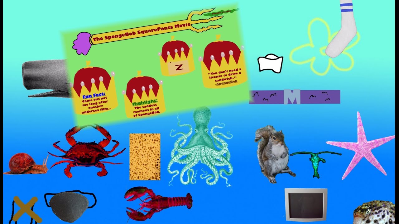 The SpongeBob Movie + S1-3 Character Analysis