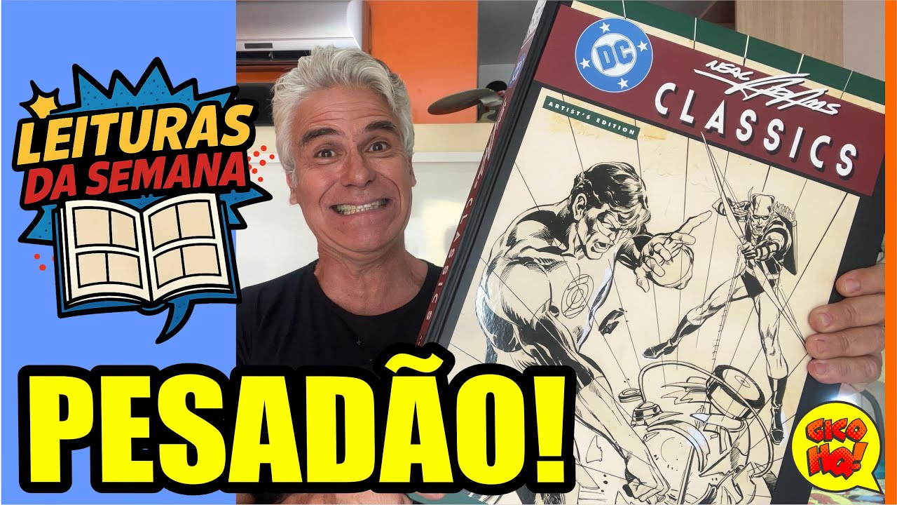 O MAIOR, MAIS PESADO E MAIS CARO LIVRO DA COLEÇÃO: NEAL ADAMS CLASSICS!