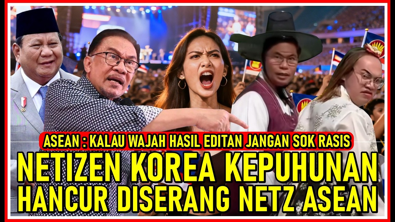 MENGHINA MALAYSIA KESENGGOL INDONESIA ⁉️ NETZ KOREA HABIS DI BOM-BARDIR NETIZEN SE-ASEAN ‼️