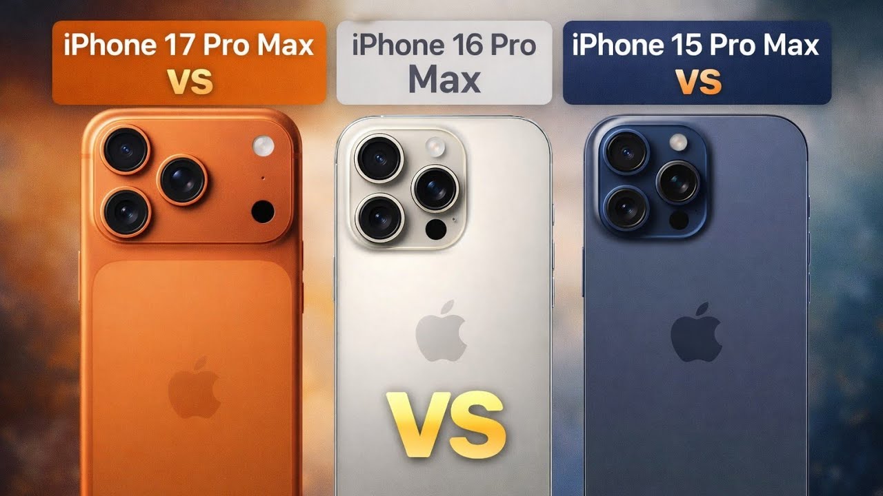 iPhone 17 Pro Max vs 16 vs 15 — Apple Just Changed Everything!