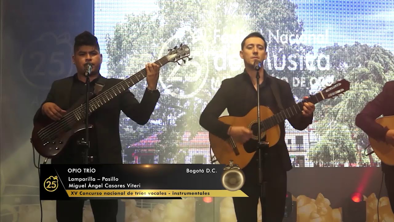 Opio Trío - Lamparilla [Presentación día 2] XXV Festival Nacional de Música Mangostino de Oro
