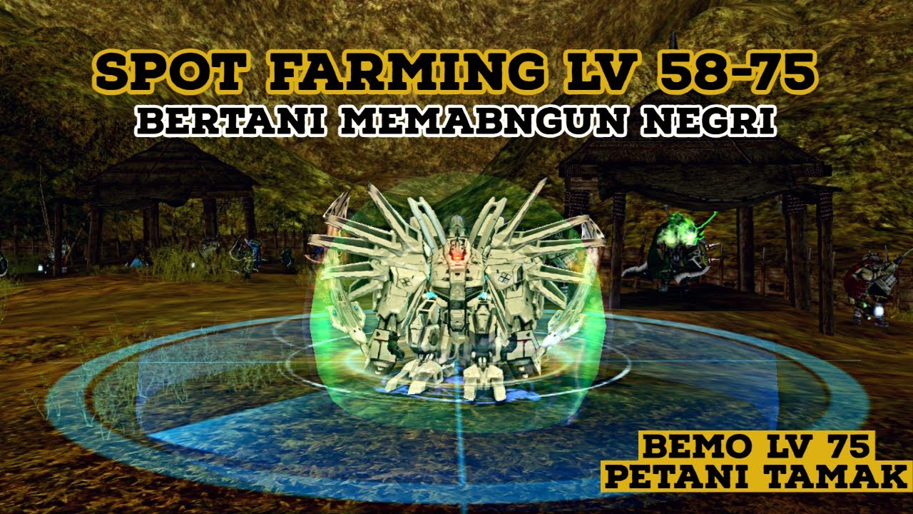 FARMING LV 58-75 BEMO lv 75 (SPOT KUKKRA) : RF REMASTERED