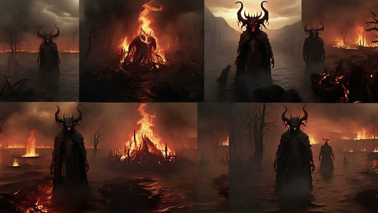 Exploring Mythic Realms Heaven, Hell, and Purgatory ⚔️✨