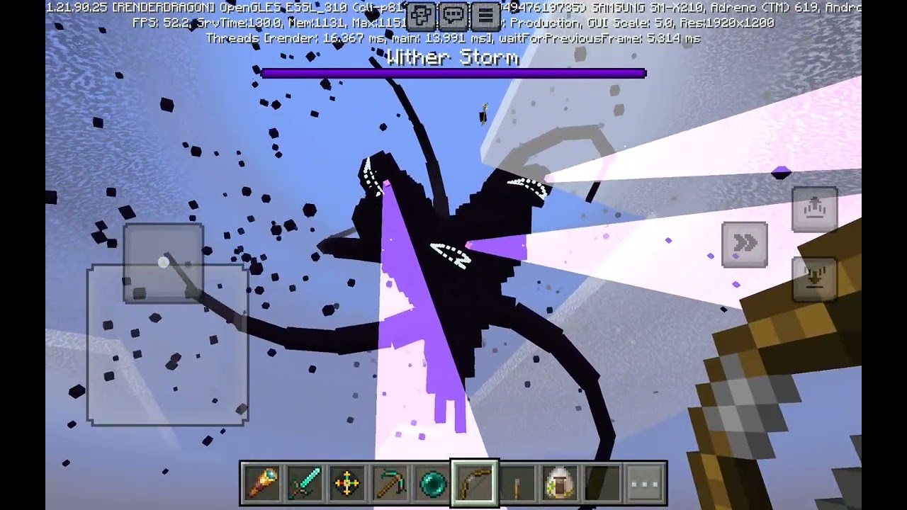  normal minecraft story mode wither storm 😃😁🥳