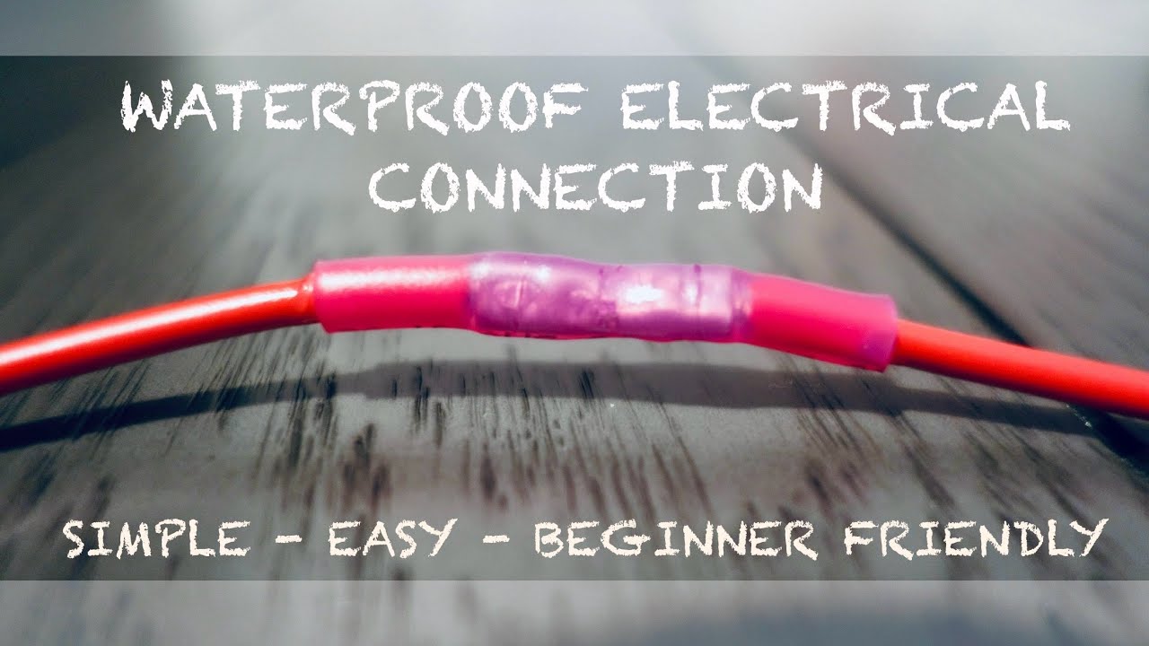 Easy Way To Make Waterproof Electrical Connection - Boat Wiring Essentials