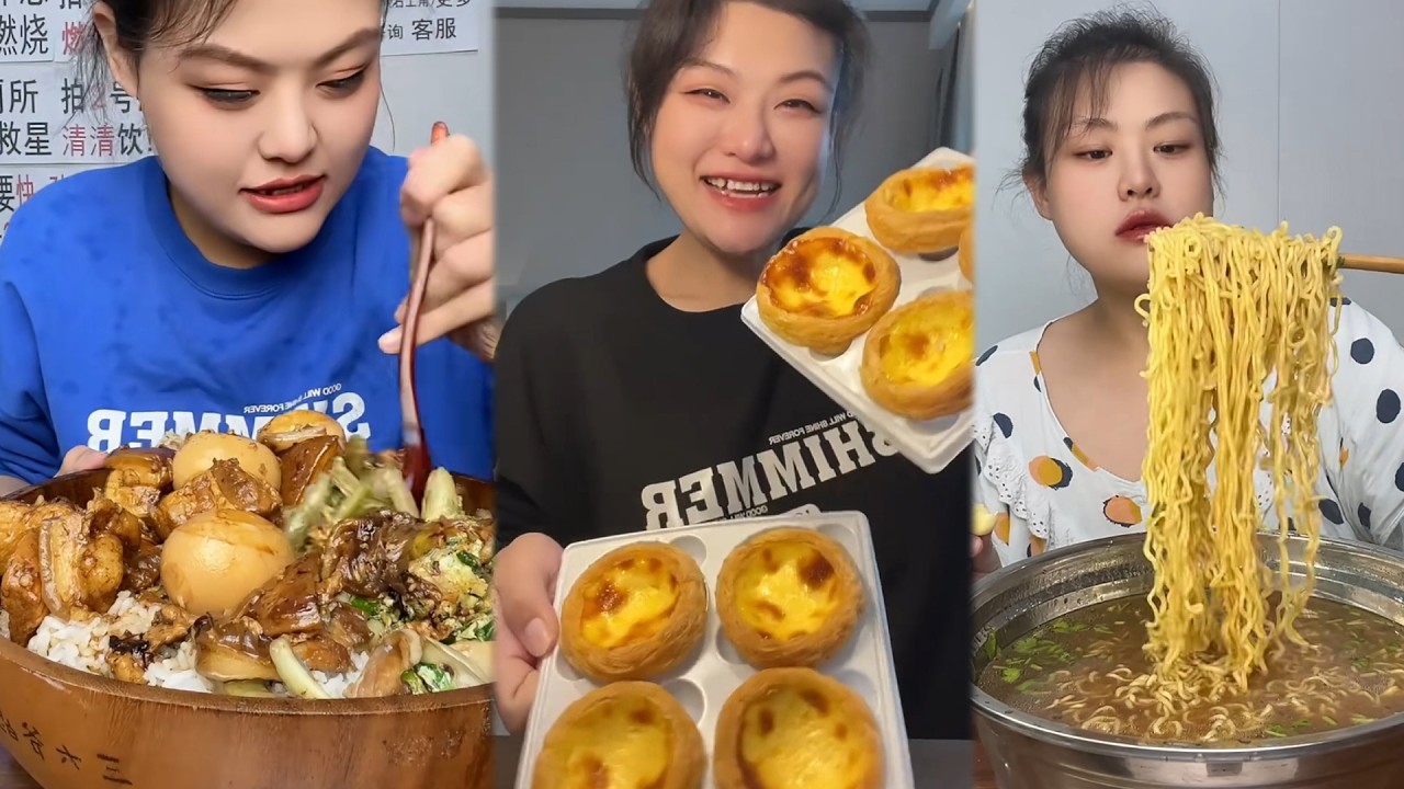 Mukbang food challeng new with real sound #d9mukbang #mukbang