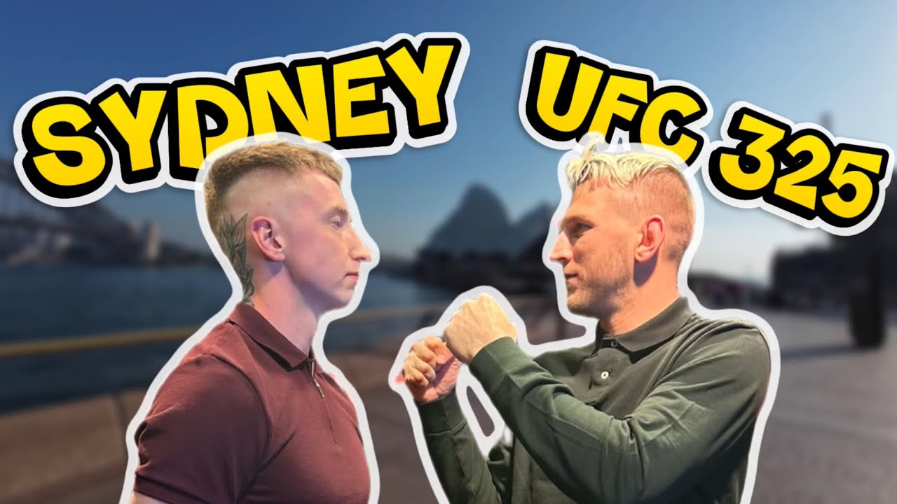 VOLK IS THE GOAT !! Sydney UFC 325 Vlog 