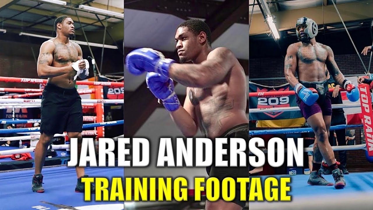 Jared Anderson Training Footage