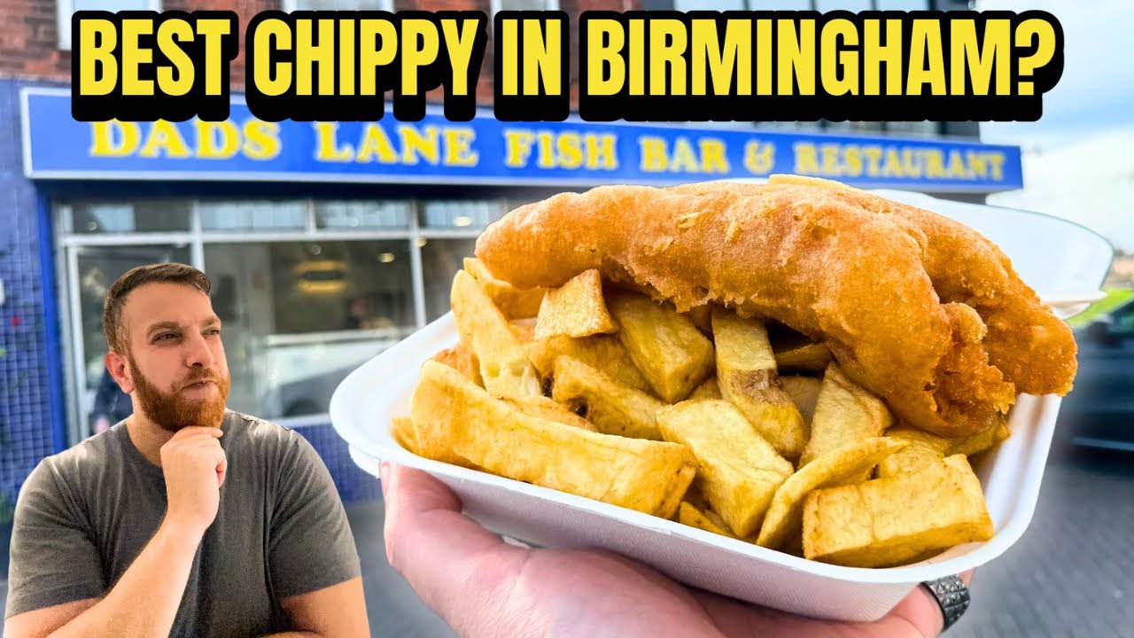 Follower Said THIS Is the BEST Chippy In BIRMINGHAM!