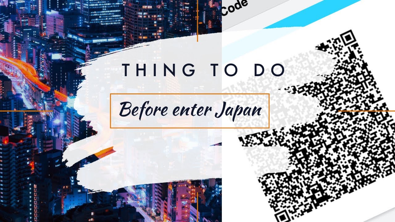 Register for Immigration and Customs Declaration Before Enter Japan