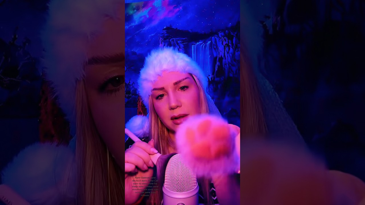 face brushing asmr mouthsounds 