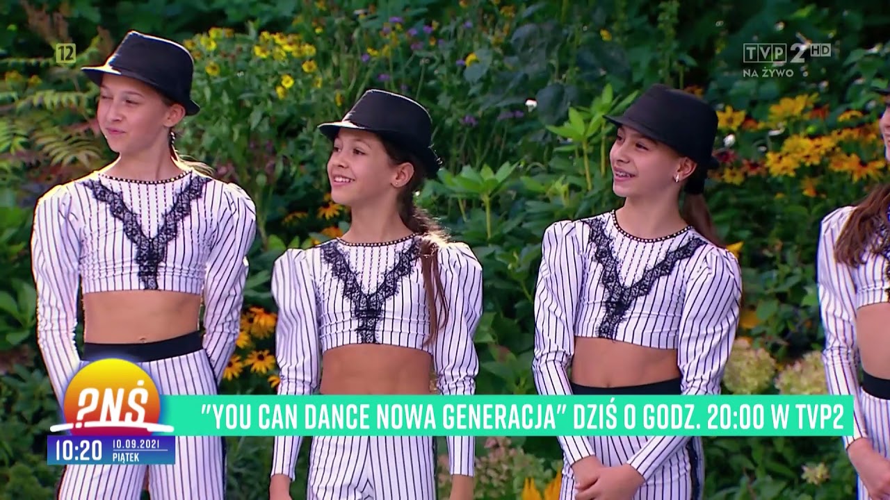 Pytanie na śniadanie, Scena PnŚ   taneczny występ zespołu JAZZ ONE KIDS