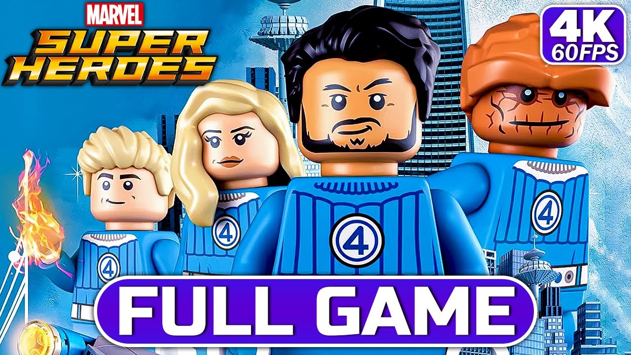 LEGO Fantastic Four Full Gameplay Walkthrough | 4K 60FPS