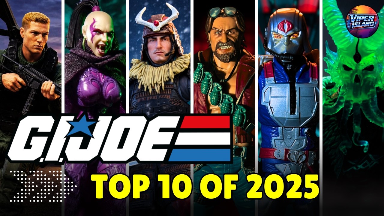 Top 10 GI.Joe Classified of 2025 | Insight From Hasbro | The Future of Viper Island