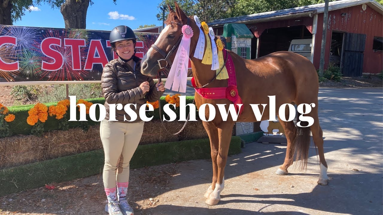HORSE SHOW VLOG SECOND PLACE IN THE DERBY!!!
